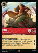 Image for Raya - Kumandran Rider (107/204) (Azurite Sea) (6) - Disney Lorcana