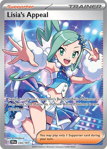 Image for Lisia's Appeal (234/191) (SV08: Surging Sparks) - Pokemon