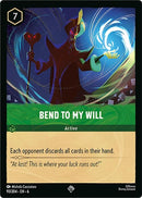 Image for Bend to My Will (93/204) (Azurite Sea) (6) - Disney Lorcana