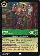 Image for Basil - Disguised Detective (91/204) (Azurite Sea) (6) - Disney Lorcana