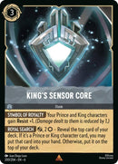 Image for King's Sensor Core (200/204) (Azurite Sea) (6) - Disney Lorcana