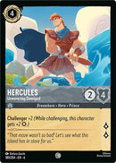 Image for Hercules - Unwavering Demigod (180/204) (Azurite Sea) (6) - Disney Lorcana