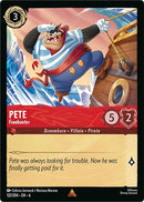 Image for Pete - Freebooter (122/204) (Azurite Sea) (6) - Disney Lorcana
