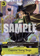 Capone"Gang"Bege (OP04-100) (Full Art) (OP04-100) (Premium Booster -The Best-) One Piece Card Game