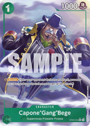 Capone"Gang"Bege (ST02-004) (Alternate Art) (ST02-004) (Premium Booster -The Best-) One Piece Card Game