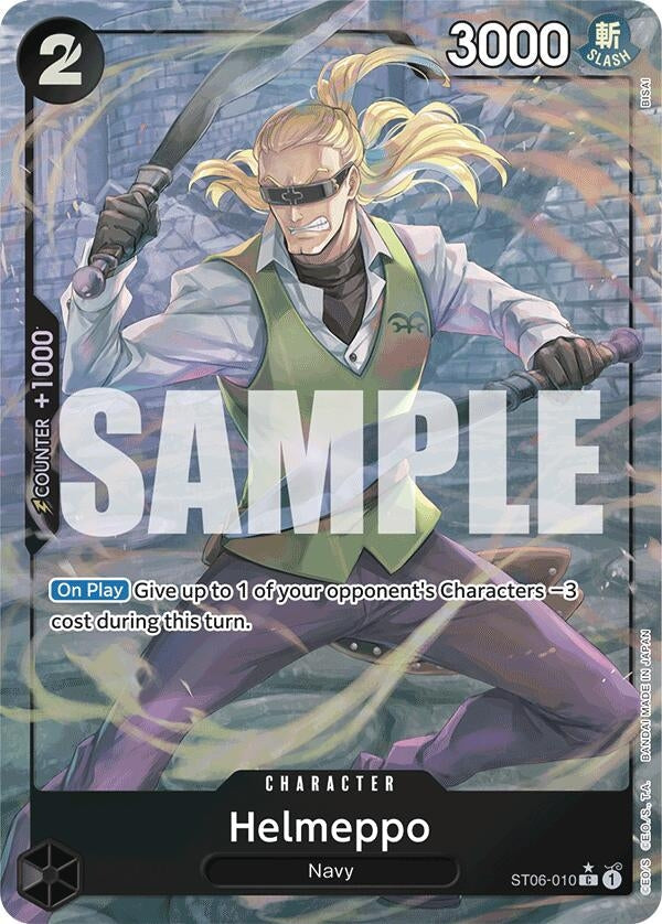 Helmeppo (Full Art) (ST06-010) (Premium Booster -The Best-) One Piece Card Game