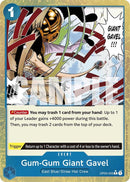 Gum-Gum Giant Gavel (Textured Foil) (OP03-055) (Premium Booster -The Best-) One Piece Card Game