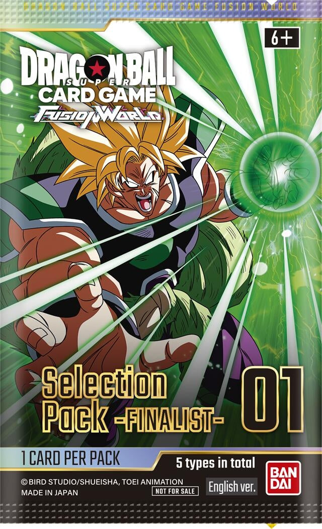 Image for Selection Pack -Finalist- 01 - Dragon Ball Super: Fusion World