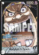 Marshall.D.Teach (081) (Parallel) (OP09-081) (Emperors in the New World) One Piece Card Game