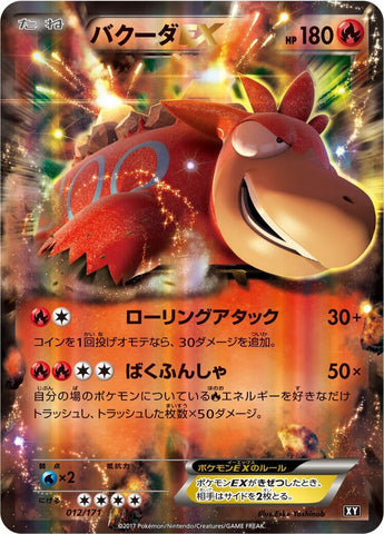 Camerupt EX (012/171) (SM: The Best of XY) Pokemon Japan