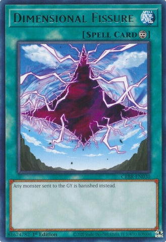 Dimensional Fissure (CRBR-EN030) (Crossover Breakers) YuGiOh