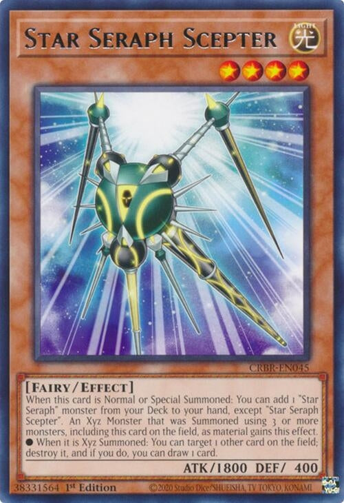 Star Seraph Scepter (CRBR-EN045) (Crossover Breakers) YuGiOh