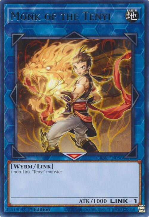 Monk of the Tenyi (CRBR-EN056) (Crossover Breakers) YuGiOh