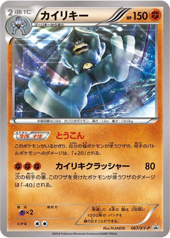 Image for Machamp - 067/XY-P (067/XY-P) (XY-P: XY Promos) - Pokemon Japan