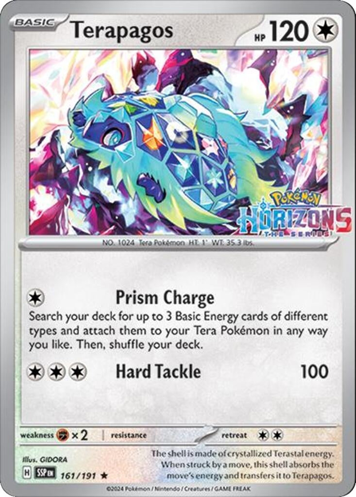 Image for Terapagos (161/191) (Miscellaneous Cards & Products) (MCAP) - Pokemon