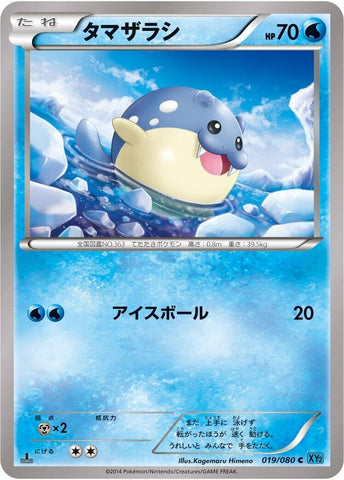 Image for Spheal (019/080) (XY2: Wild Blaze) - Pokemon Japan