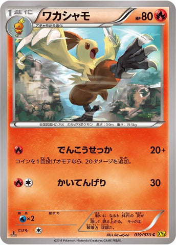 Image for Combusken (019/070) (XY5-Bg: Gaia Volcano) - Pokemon Japan