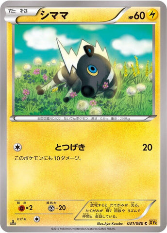 Image for Blitzle (031/080) (XY9: Rage of the Broken Heavens) - Pokemon Japan