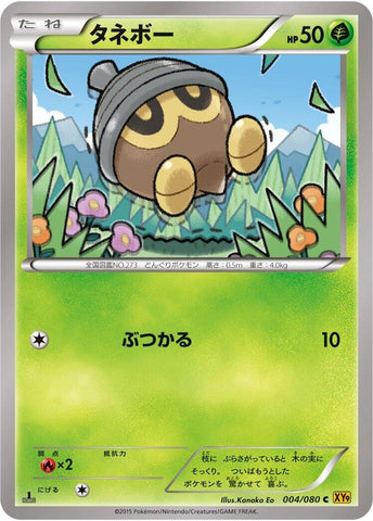 Image for Seedot (004/080) (XY9: Rage of the Broken Heavens) - Pokemon Japan