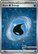 Image for Water Energy (2024) (011) (Professor Program Promos) (PPP) - Pokemon