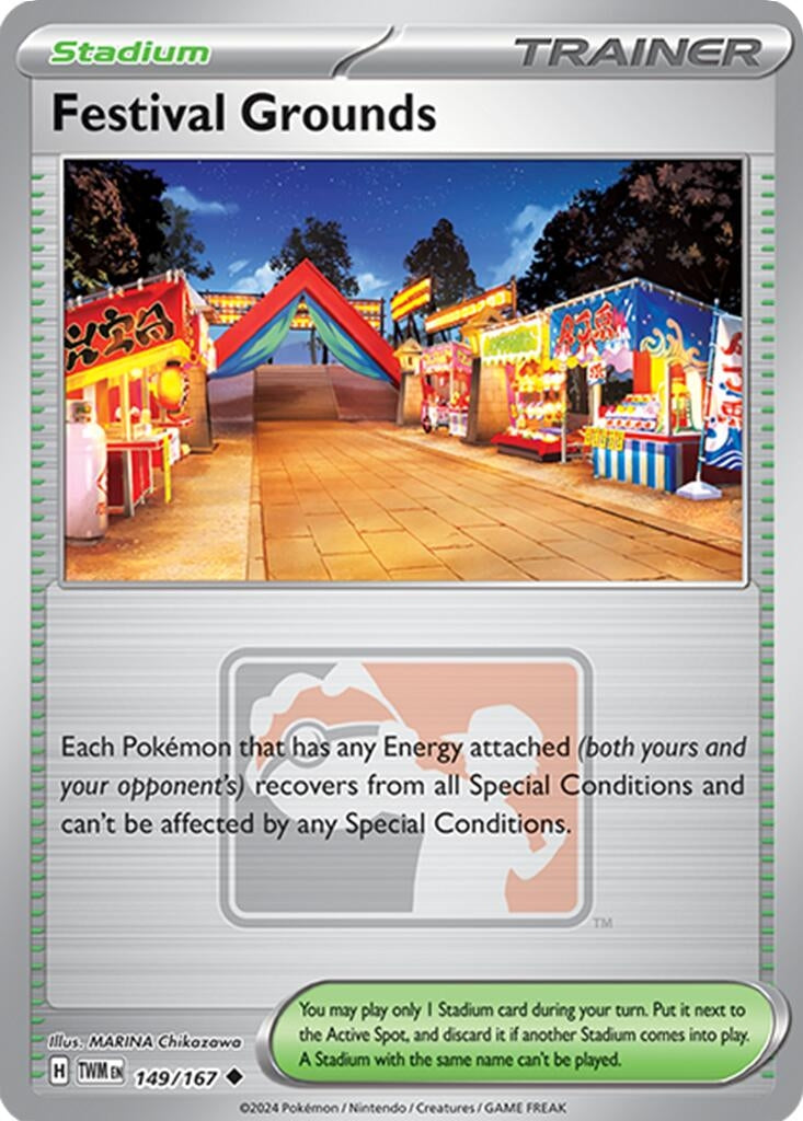 Image for Festival Grounds - 149/167 (League Promo) (149/167) (League & Championship Cards) (PR) - Pokemon
