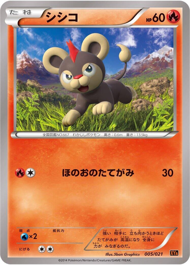 Image for Litleo (005/021) (XYA: M Charizard-EX Mega Battle Deck) - Pokemon Japan