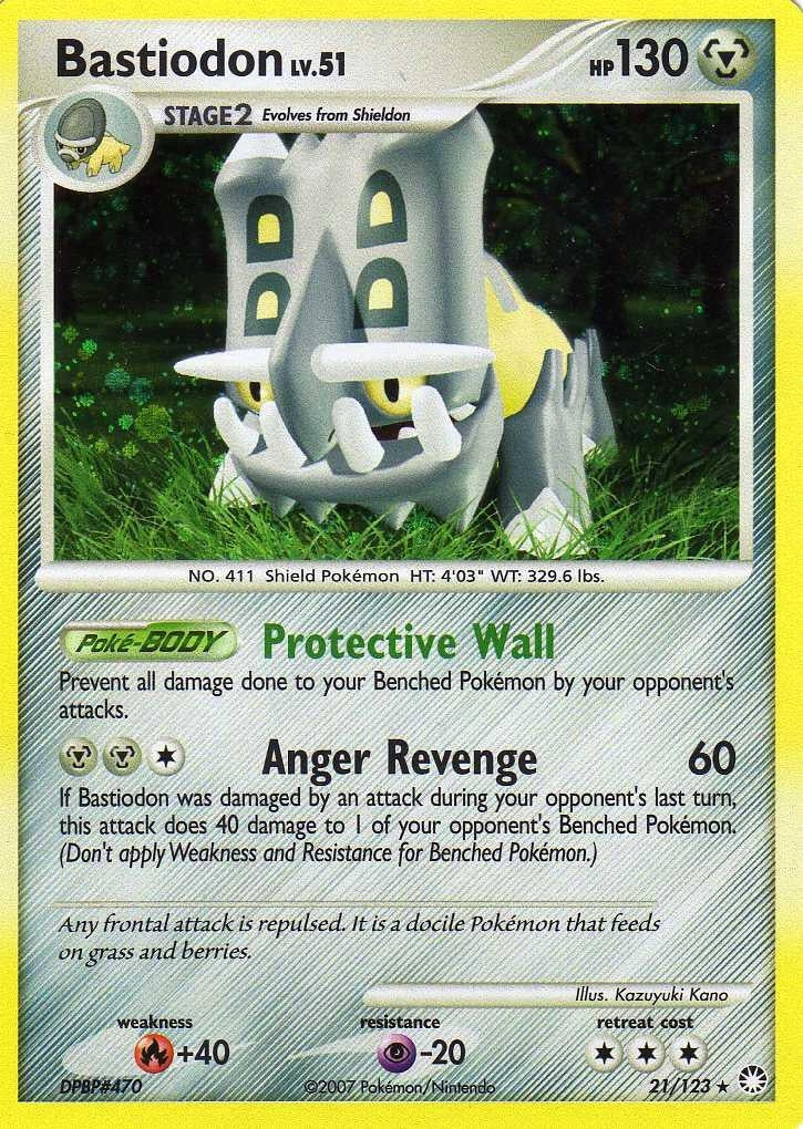 Image for Bastiodon (Bastiodon the Defender Half Deck) (DP2) - Pokemon Japan