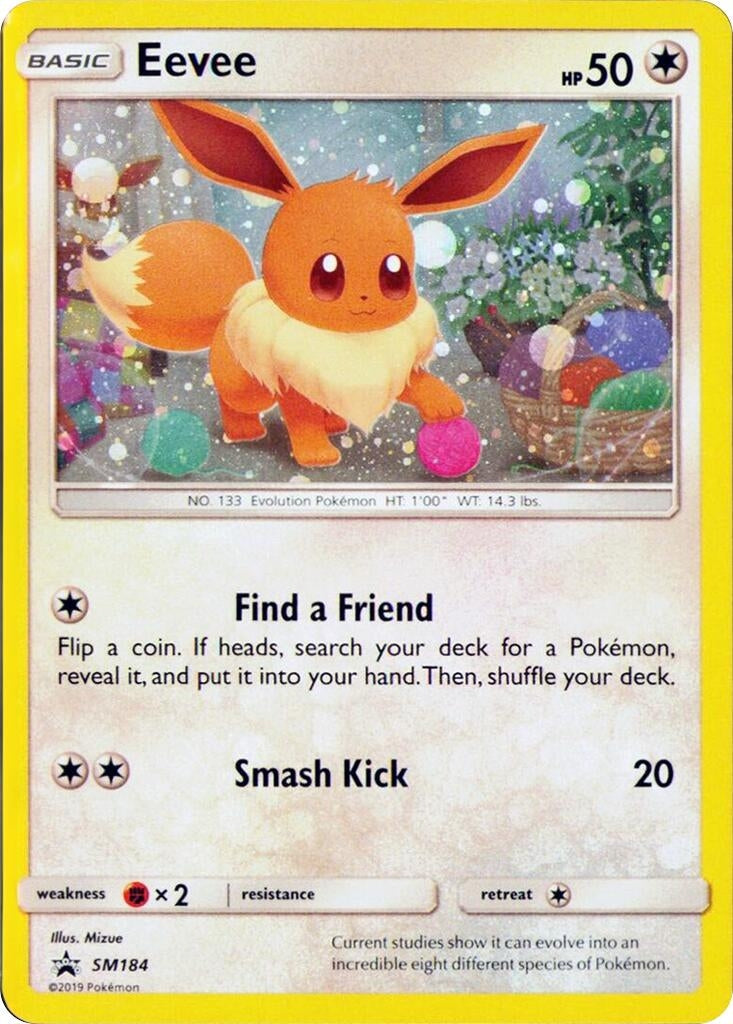 Image for Eevee - SM184 (Cosmos Holo) (SM184) (SM Promos) (SMP) - Pokemon
