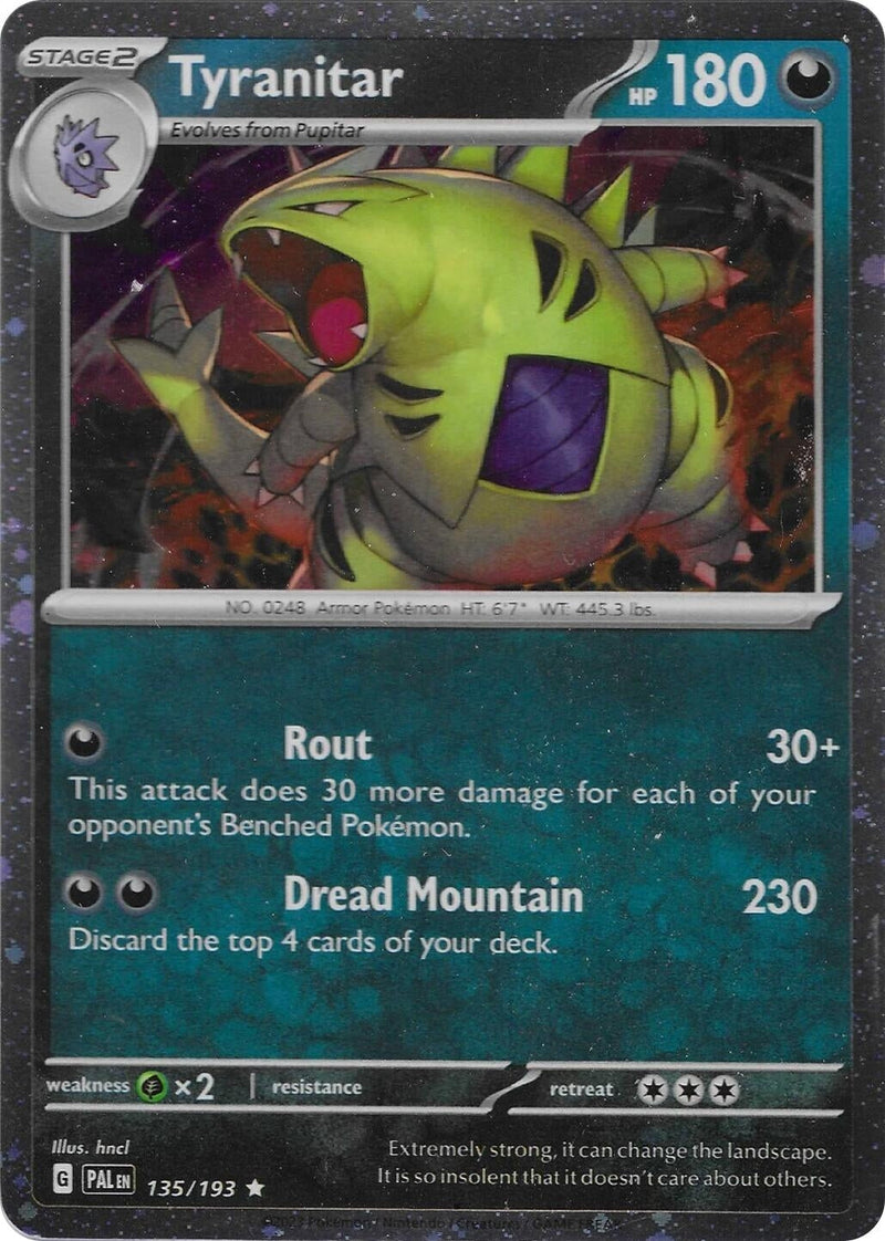 Tyranitar - 135/193 (Cosmo Foil) (135/193) (Miscellaneous Cards & Products) Pokemon