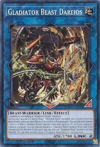 Gladiator Beast Dareios (SUDA-EN048) (Supreme Darkness) YuGiOh