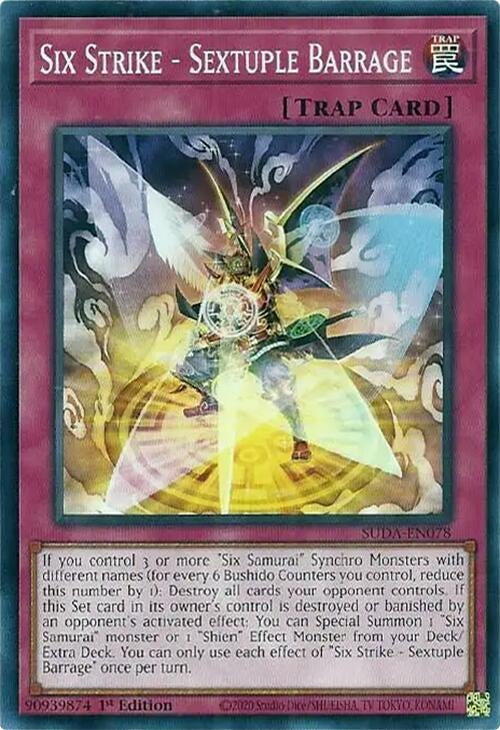Six Strike - Sextuple Barrage (SUDA-EN078) (Supreme Darkness) YuGiOh