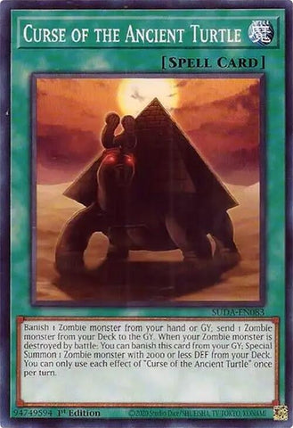 Curse of the Ancient Turtle (SUDA-EN083) (Supreme Darkness) YuGiOh