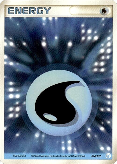 Image for Basic Water Energy (014/015) (Gift Box Mew - Lucario (Crawdaunt Quarter Deck)) - Pokemon Japan