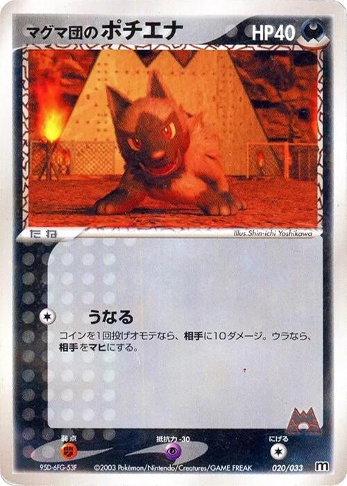 Image for Team Magma's Poochyena (020/033) (Magma Deck Kit) - Pokemon Japan