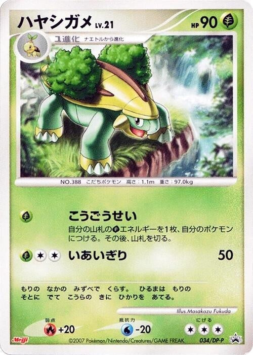 Grotle - 034/DP-P (034/DP-P) (DP-P Promotional cards) Pokemon Japan