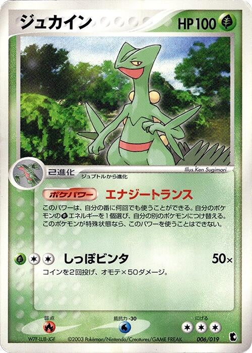 Image for Sceptile (006/019) (Treecko Constructed Starter Deck) - Pokemon Japan