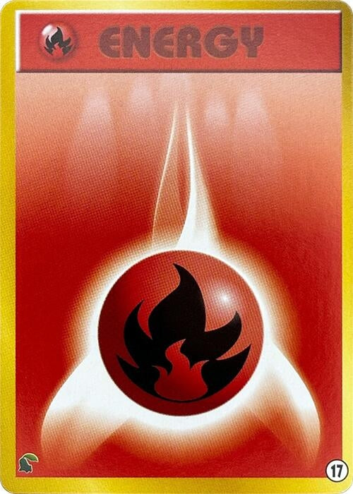 Image for Basic Fire Energy - 17 (17) (Intro Pack Neo (Chikorita)) - Pokemon Japan