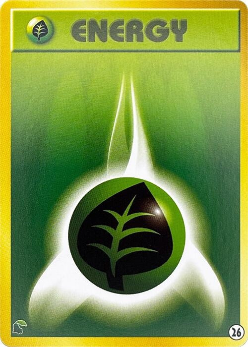 Image for Basic Grass Energy - 26 (26) (Intro Pack Neo (Chikorita)) - Pokemon Japan
