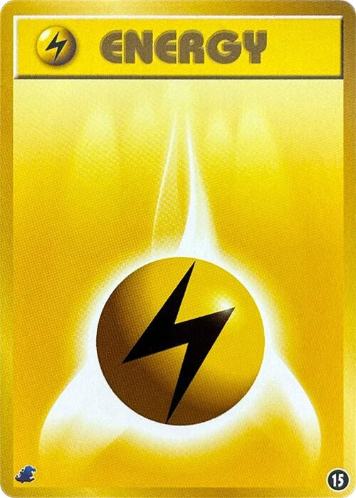 Image for Basic Lightning Energy - 15 (15) (Intro Pack Neo (Totodile)) - Pokemon Japan