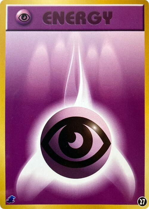 Image for Basic Psychic Energy - 27 (27) (Intro Pack Neo (Totodile)) - Pokemon Japan