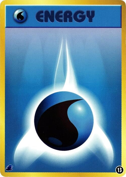 Image for Basic Water Energy - 13 (13) (Intro Pack Neo (Totodile)) - Pokemon Japan