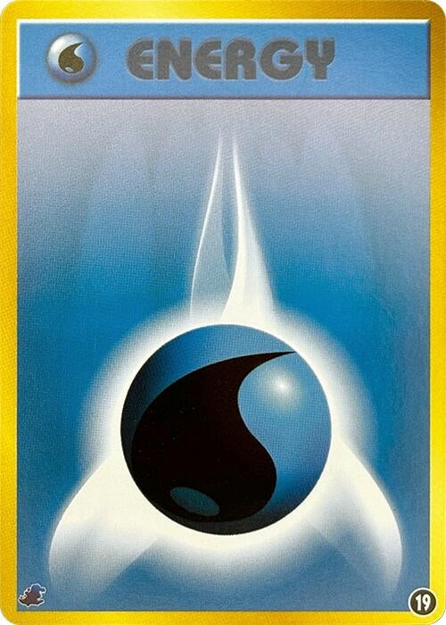 Image for Basic Water Energy - 19 (19) (Intro Pack Neo (Totodile)) - Pokemon Japan