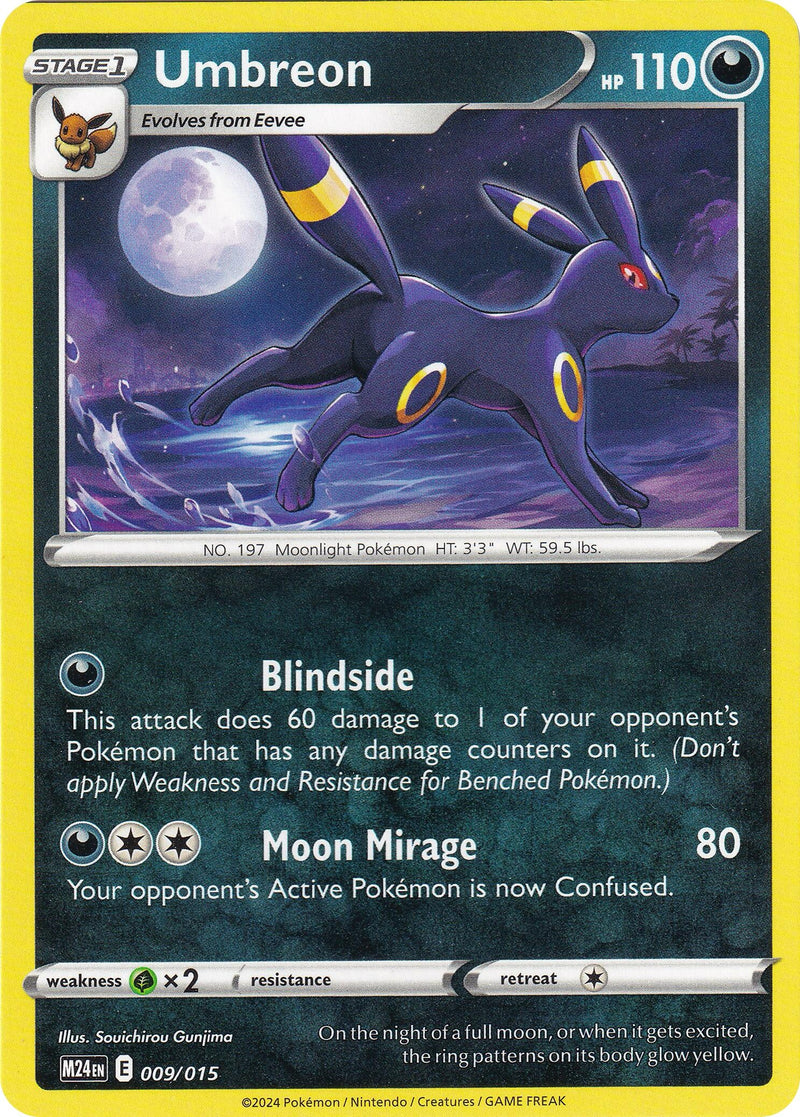 Image for Umbreon (009/015) (McDonald's Promos 2024) (M24) - Pokemon