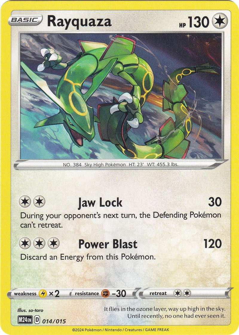 Rayquaza (014/015) (McDonald's Promos 2024) Pokemon