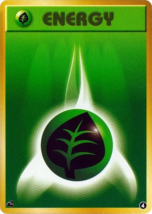 Image for Basic Grass Energy - 4 (4) (Intro Pack (Bulbasaur)) - Pokemon Japan