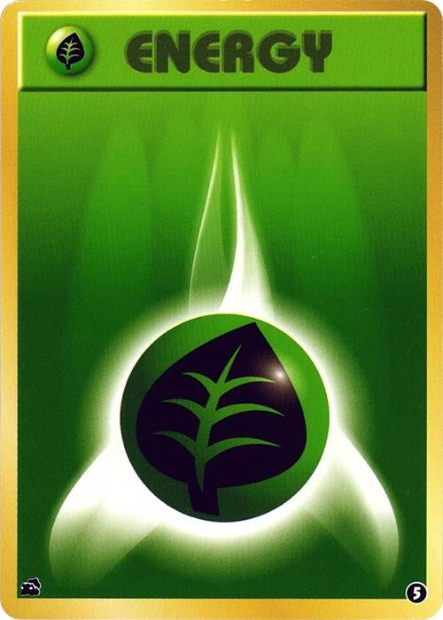 Image for Basic Grass Energy - 5 (5) (Intro Pack (Bulbasaur)) - Pokemon Japan