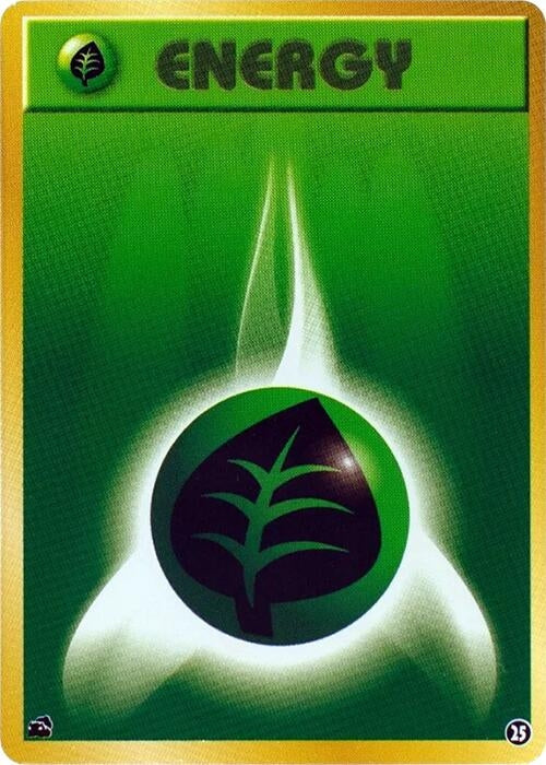 Image for Basic Grass Energy - 25 (25) (Intro Pack (Bulbasaur)) - Pokemon Japan