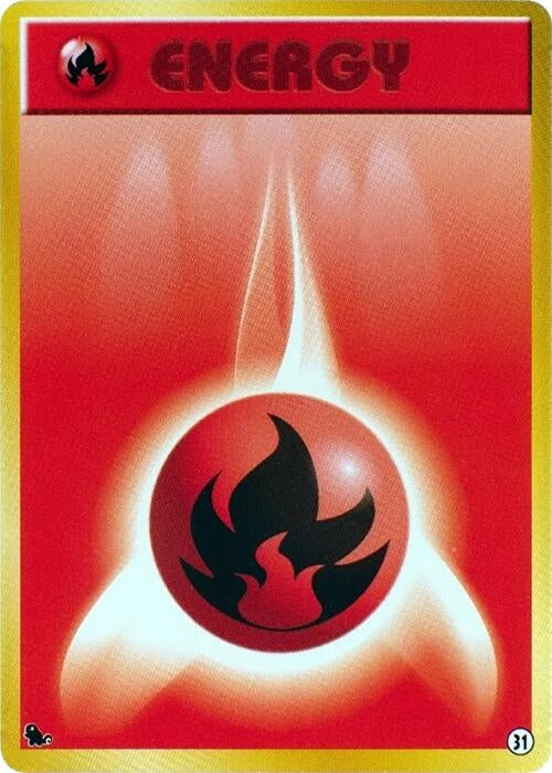 Image for Basic Fire Energy - 31 (31) (Intro Pack (Squirtle)) - Pokemon Japan