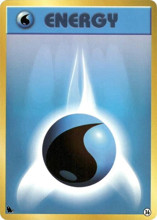 Image for Basic Water Energy - 36 (36) (Intro Pack (Squirtle)) - Pokemon Japan