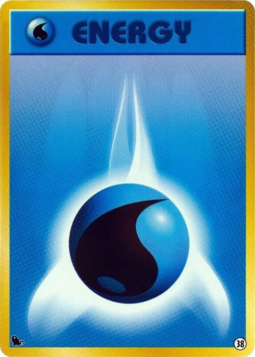 Image for Basic Water Energy - 38 (38) (Intro Pack (Squirtle)) - Pokemon Japan